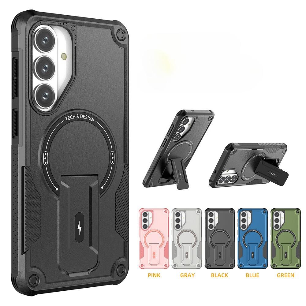 Shockproof Magnetic Stand Case for Samsung Galaxy A57 5G A17 A37 A56 A36 A26 A16 A15 A35 A55 A14 A54 Hard Cover for Samsung A57