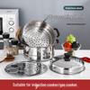 Li Lang Stainless Steel Double-Layer Steamer Pot