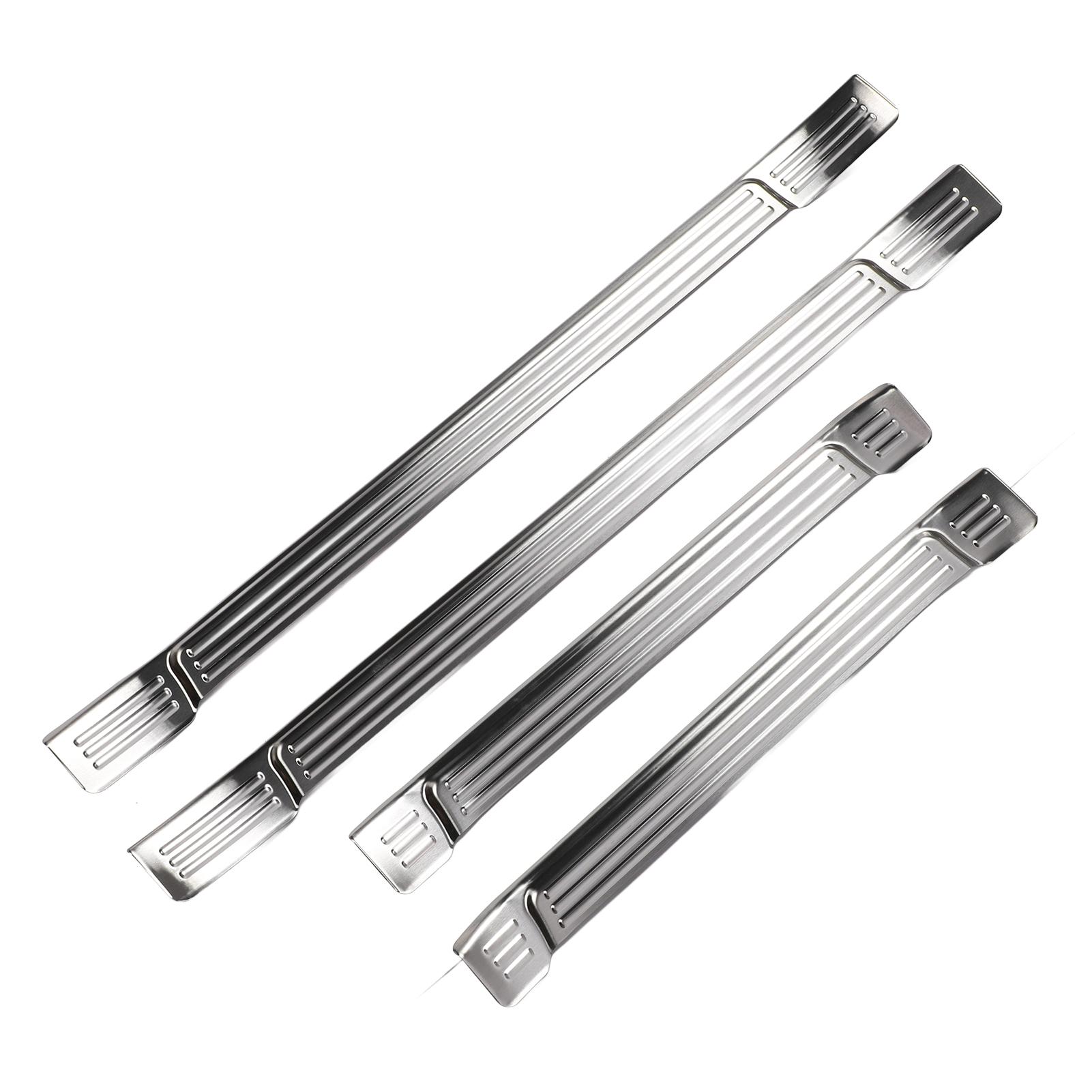 4pcs Door Sill Protector Scratch   Stainless Steel Door Sill Scuff Plate Trim Sticker Strips for   2024