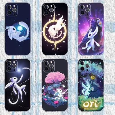 Coque de téléphone O-Ori And The Blind Forest Pour iPhone 16,15,14,13,12,11 Pro,Max,Plus,X,XS,XR,SE,Mini Silicone Transparent Souple
