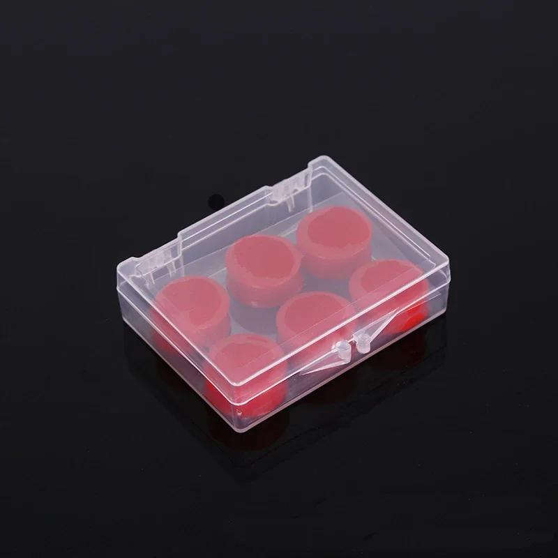 6Pcs Silicone Ear Plugs Sound Insulation Ear Protection Earplugs Anti-Noise Sleeping Plugs for Travel Rest Quiet Noise Reduction