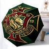 Royal Emblem Nautical Pride Folding umbrella Suitable for all seasons Suitable for all seasons Gift Three folds printing