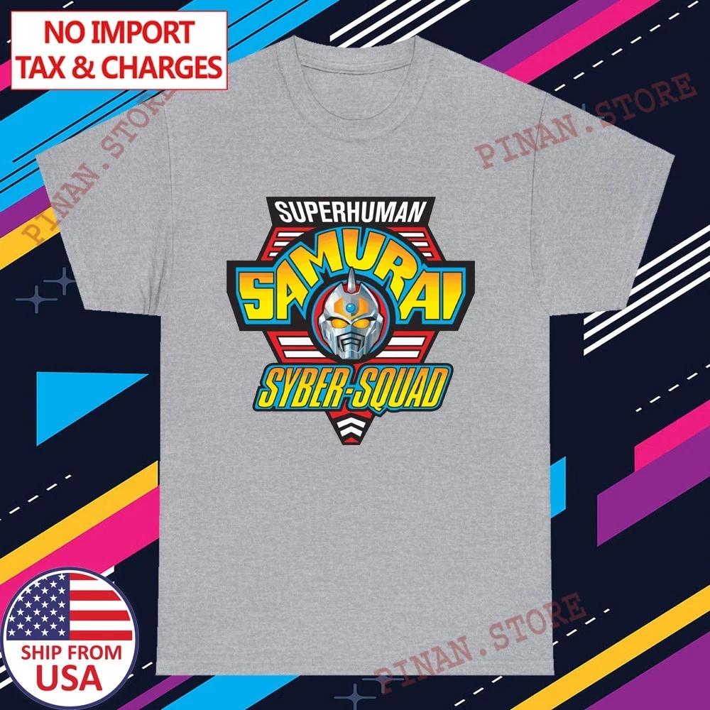 Superhuman Samurai Syber-Squad Men s Grey Size S-5XL 2XL