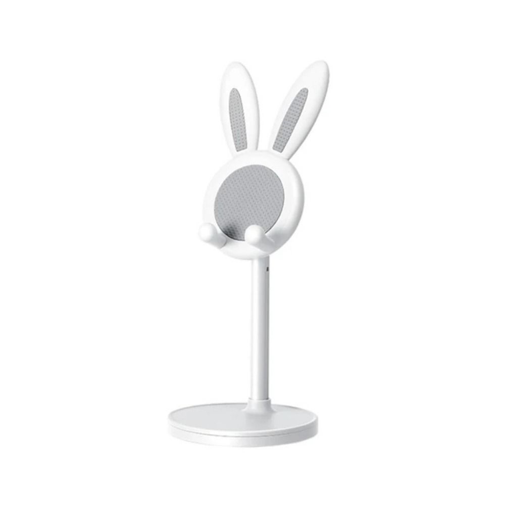 Adjustable Telescopic Lifting Phone Holder Rabbit Desktop Mobile Phone Bracket  Live Broadcast