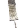 Les Trésors De Lily [J6926] - Silver Purple 'Cotte De Maille' Designer Bracelet