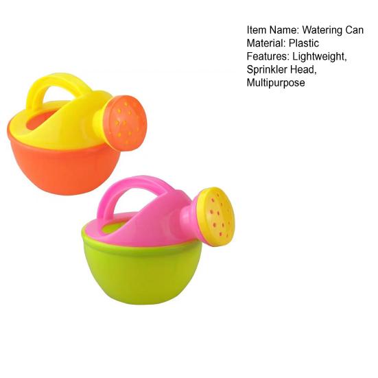 Kleine Gießkanne für Kinder Plastik Spielzeug Gießkanne Sicher Winzige Gießkanne Lustiges Badespielzeug für Kinder Gartenarbeit Strand Pool Party