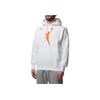 Jordan Fitted Hoodie Pullover Long Sleeve Sweatshirt Unisex Tops Grey DR9596-100