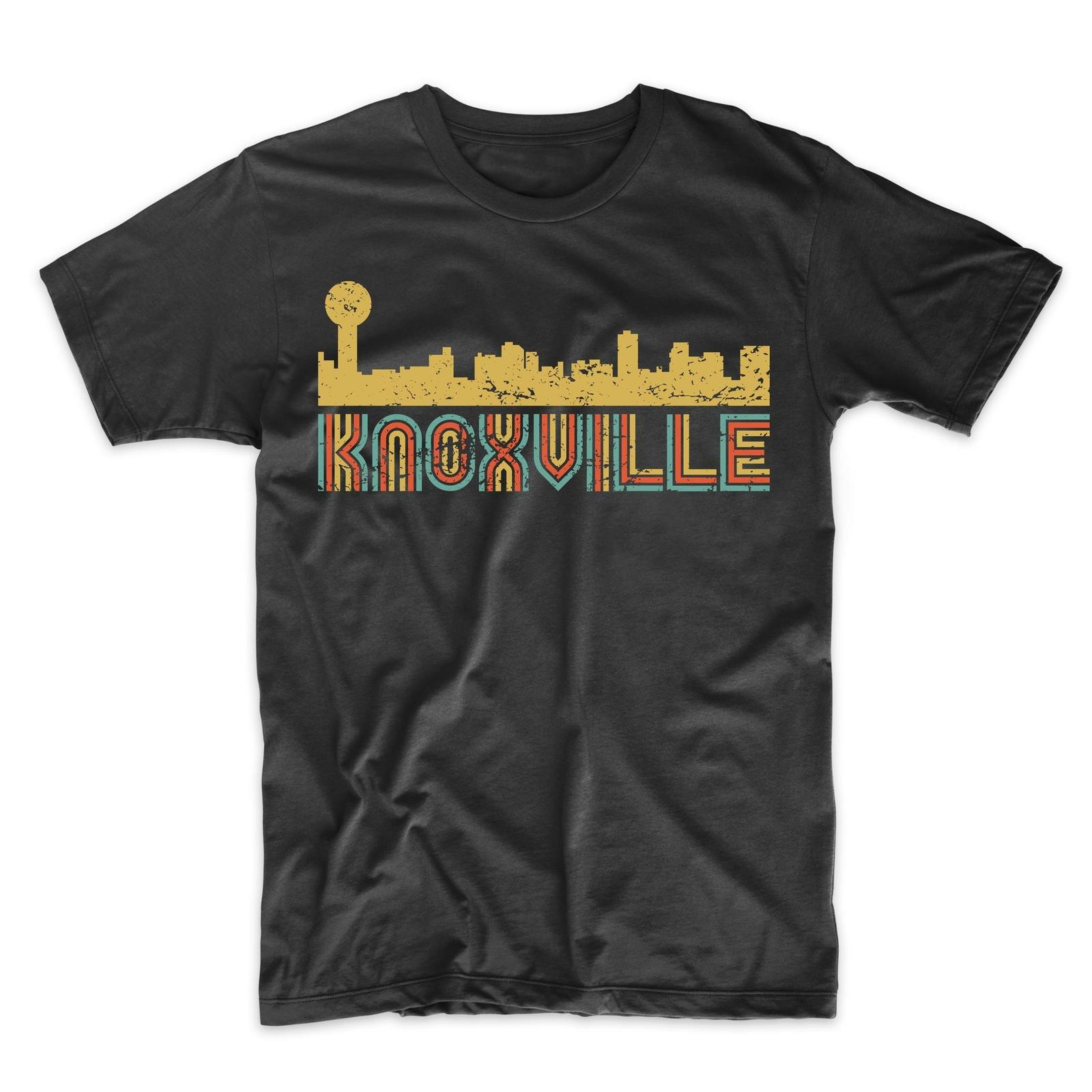 Men s Knoxville Shirt - Retro Vintage Style Knoxville Tennessee Skyline T-Shirt XL