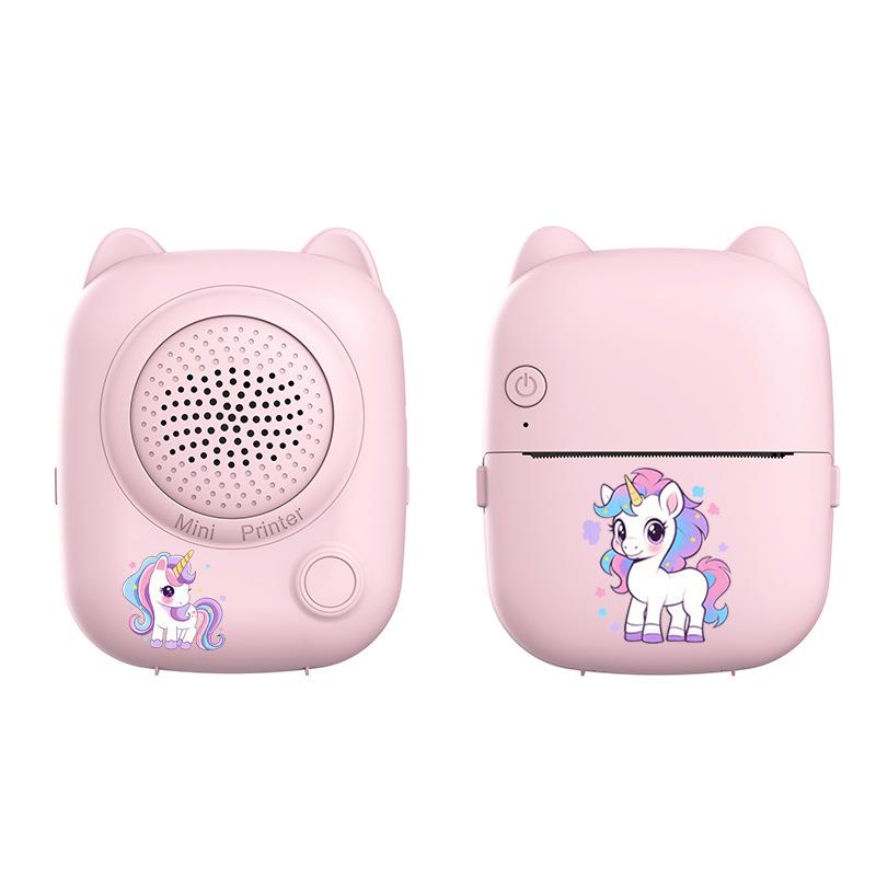AI Voice Print Mini Wireless Photo Printer - Portable & Mobile Connectable