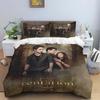 New Movie Twilight Bedding Set Love Duvet Cover Set Pillowcase Film Single Queen King Full Size Soft Bed Linen For Women Teens