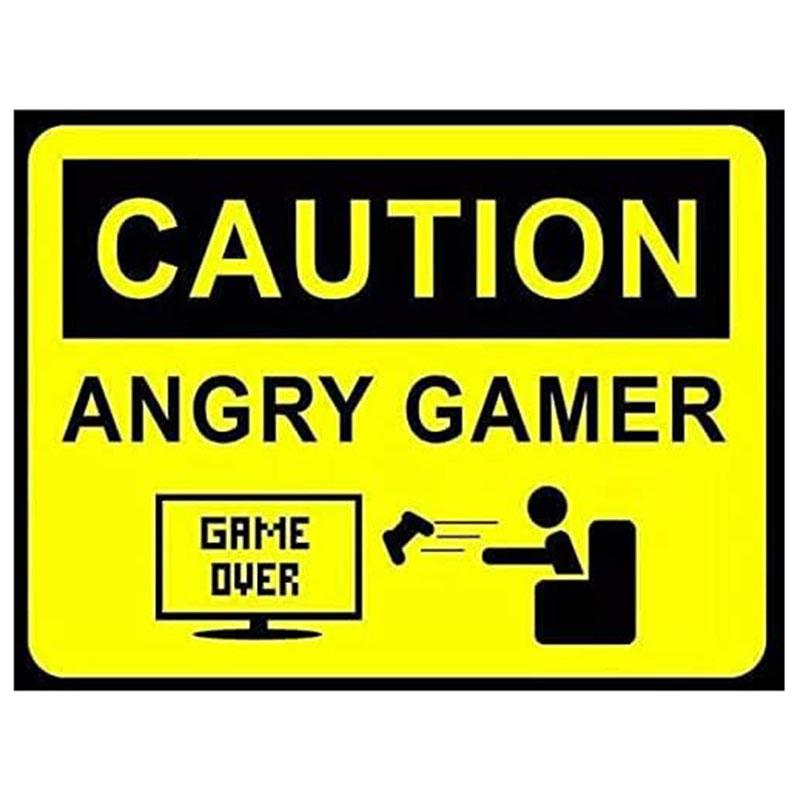 Caution Metal Tin Signs Warning Wall Decoration Plaque Vintage Art Poster Iron Painting for Man Cave Home Cafe Garden Club Bar