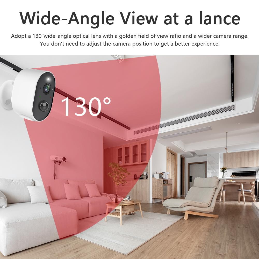 Camera Wide Angle Detection Security Surveillance IP Camera