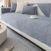 Winter Warm Velvet Sofa Towel Soft Plush Sofa Cover for Living Room Sectional L-shape Non-slip Couch Cover