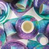 Mermaid Party Decorations Supplies Mermaid Disposable Plates Cup Napkins Set for Girls Baby Shower Mermaids Princess Birthday