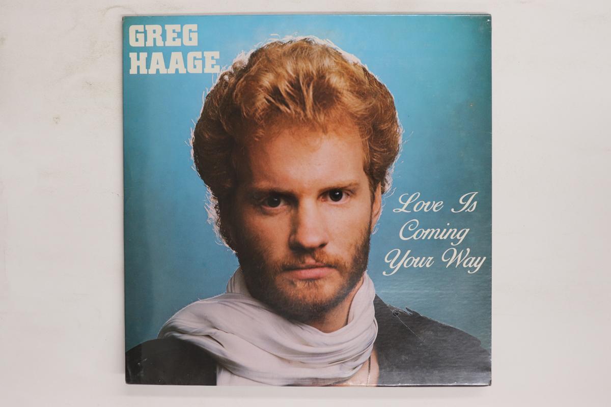 LP Record GREG HAAGE Love Is Coming Your Way 201005X PUBLIC AFFAIR 1982 US Rock Used
