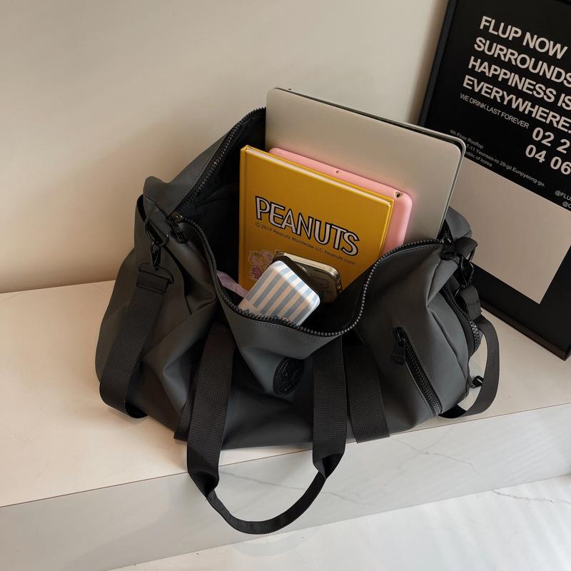 New Short-distance Travel Bag Women's Light Business Trip Large-capacity Handbag Men's Independent Shoe Warehouse Sports Training Fitness Bag