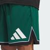 Adidas Basketball Moisture Wicking Fashion Soft Sports Shorts Men Shorts Dark-Green JN4726