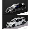 1/32 Scale Mitsubishi Lancer Evolution Right Rudder Serie Super Racing Metal Alloy Diecast Car Model Sound & Light Gift for Friend