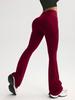 Women's High Waist Yoga Flare Pants - Hip Lifting, Elastic Sports and Dance Wear.