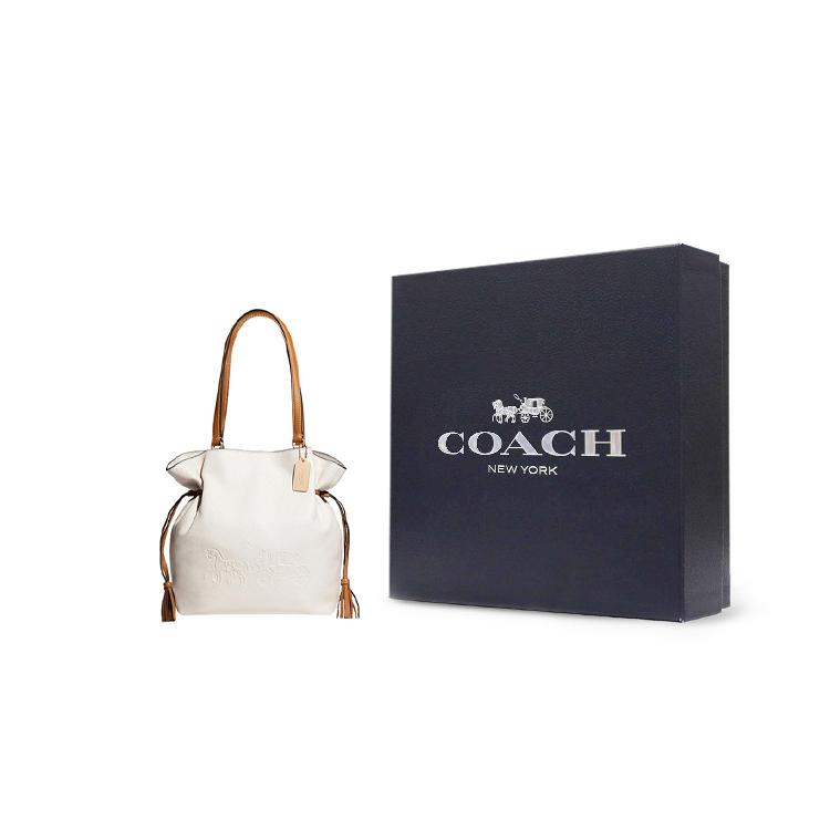 New COACH Andy Refined Pebble Leather Handbag, Shoulder Bag Women's CA165-IMCAH
