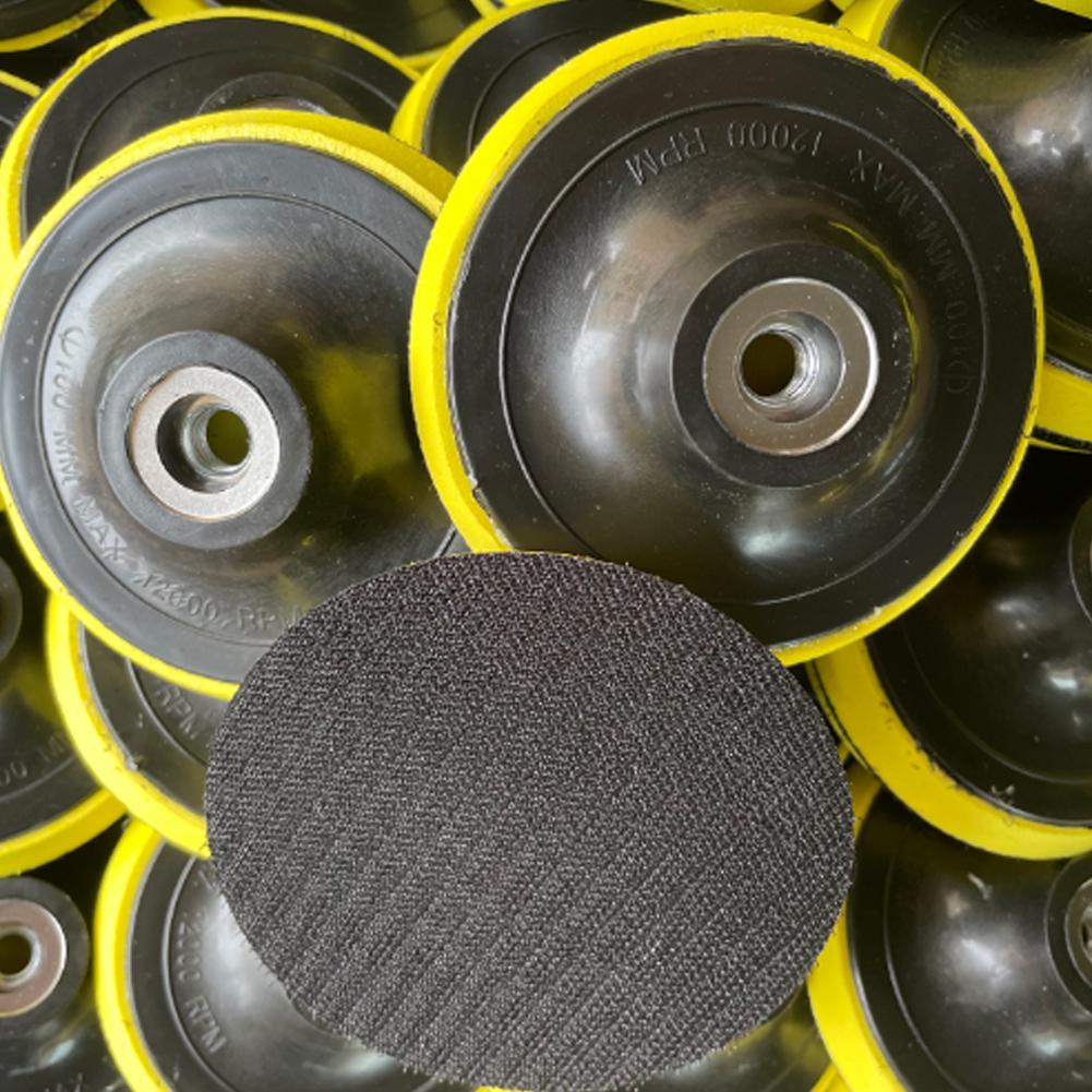 3-5 Inch Backing Pad Car Polisher Bonnet Angle Grinder Wheel Sander Disc Auto Polishing Machine Tool Self-adhesive Backing Pads