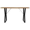 VidaXL Table de salle à manger 140x80x76cm Bois de récupération massif