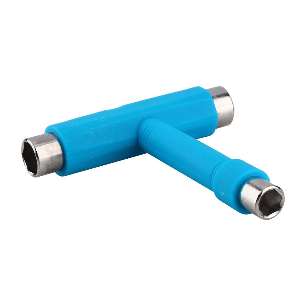 Skøytenøkkel Justeringsverktøy Skateboard Longboard Alt i 1 Nøkkel T-verktøy