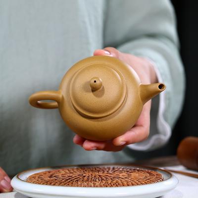 150ml Chinese Yixing Purple Clay Teapot Raw Ore Section Mud Famous Handmade Tea Pot Beauty Zisha Kettle Teaware Tea Ceremony