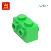 Non-Toxic 108Pcs/Lot 52107 Hole 2 Hole Block Moc Color Accessories Compatible With Brick Diy Children'S Educational Toy Assembly