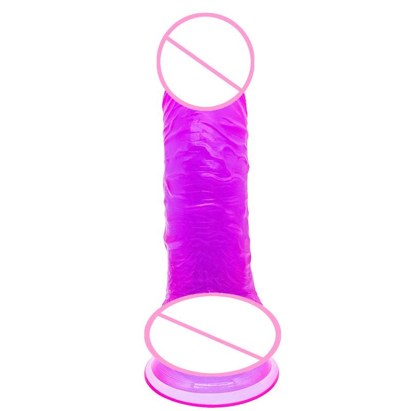 Realistic Dildo Bent Up Transparent Crystal Dildo G-Spot Female Dildo Erotica Anal Plugs