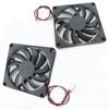 8cm 8010 DC 5V 12V 24V wentylator chłodzący bezszczotkowy do części drukarki 3D Reprap DC Cooler 80 x 80 x 10mm plastikowy wentylator 2pin
