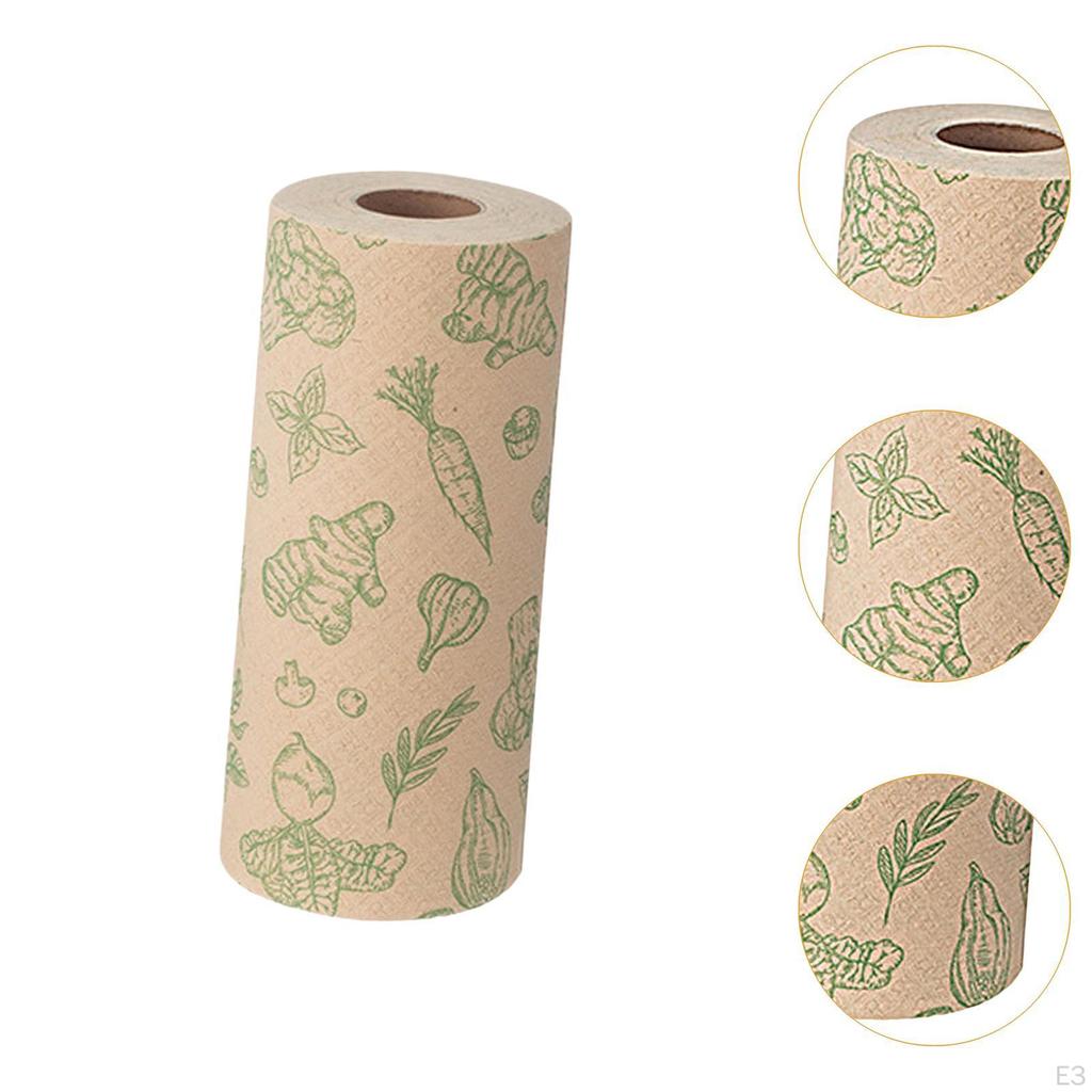 Cleaning Cloths Dishcloth Absorbent Household Dish Washing Cloth Kitchen Tear Away Towels for