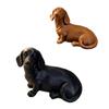 3D Geprinte Hondensculpturen Handgemaakte Teckels Beeldjes Dieren Beelden Collectie Tafelblad Ornament Huisdecoraties