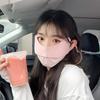 Women’s Anti-UV Breathable Ice Silk Face Mask - Sunshade and Eye Corner Protector 3D Hat
