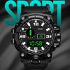 Men's LED Digital Watch Men Sport Watches Fitness Electronic Watch Sports Watches for Outdoor Sports Outdoors Sports Running