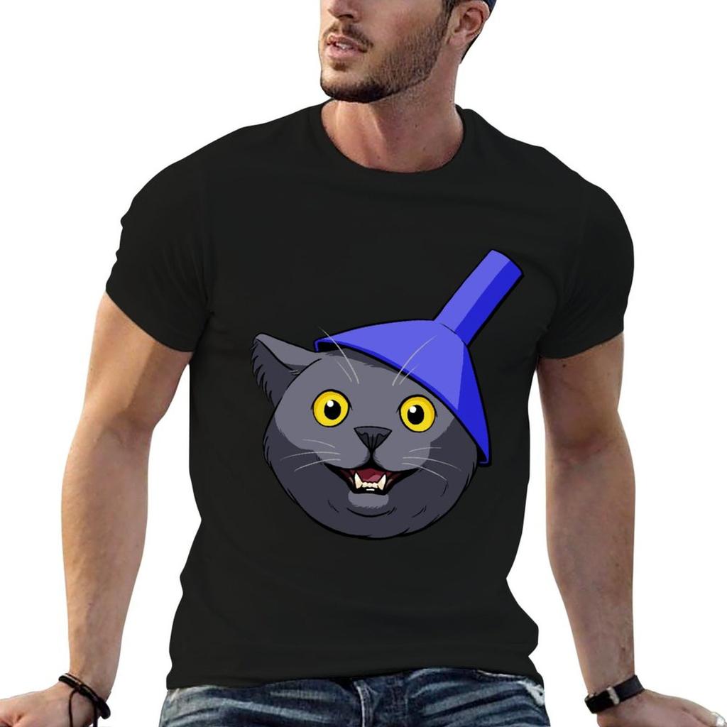 Funnelcat Tshirt T Shirts Cotton 100 Printed T Shirts For Unisex T Shirt For Unisex 100 Percent Cotton Tshirt