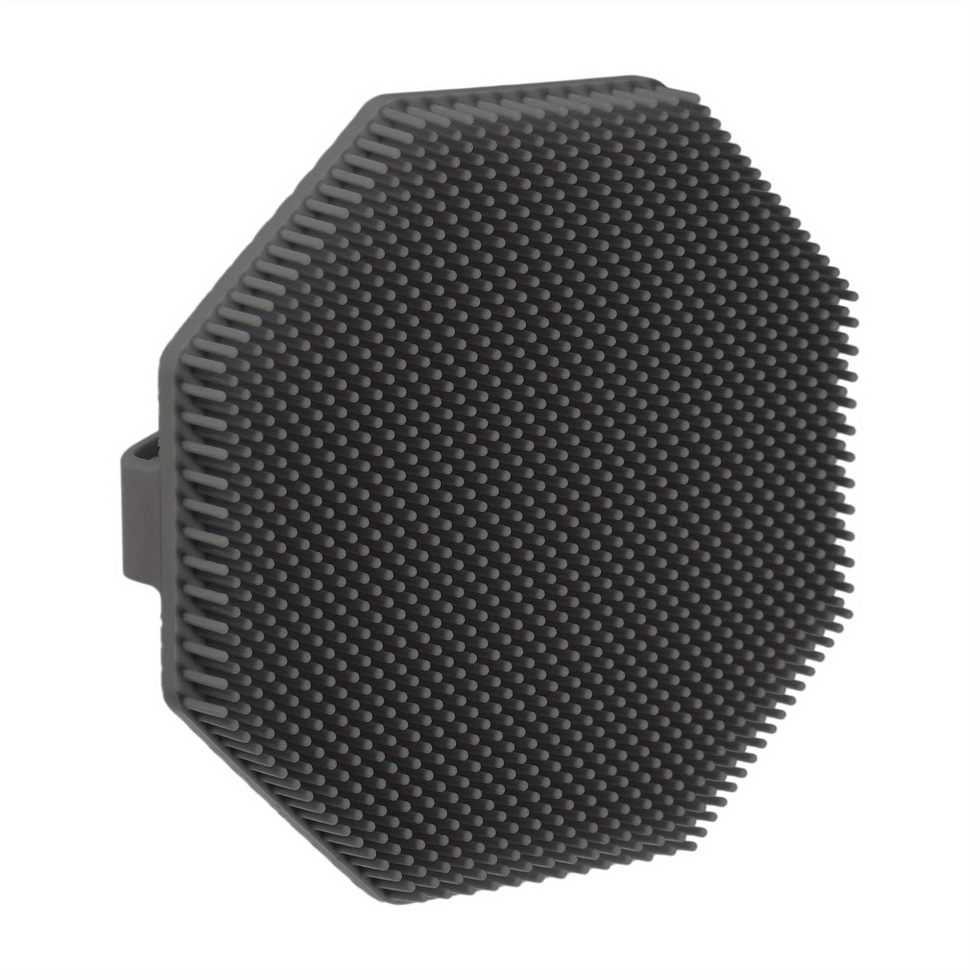 

Ергономічний силіконовий скраб для тіла з нековзною ручкою - глибоке очищення та ніжний пілінг для гладкої шкіри сірий колір