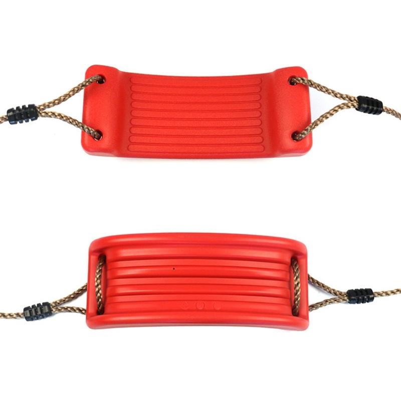Kids Swing Seats Adjustable Swing Rope Indoor Outdoor Hanging Swing Set Garden Yard Rope Swing Board Playground Equipment