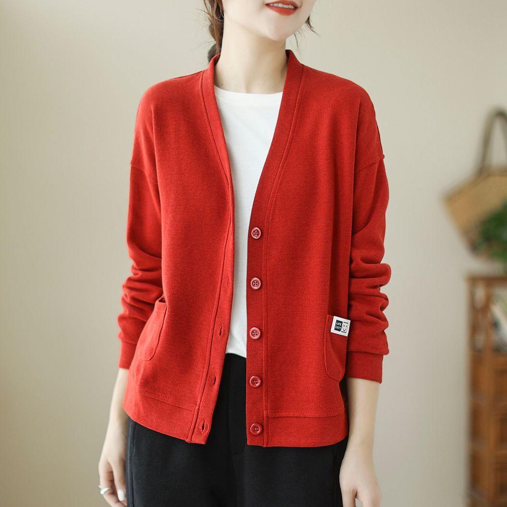 Casual Loose Thicken Slim Long-Sleeved Outwear Women's All-Match Coat Plus-Size Suit Plaid Jacket Autumn Winter Fashion