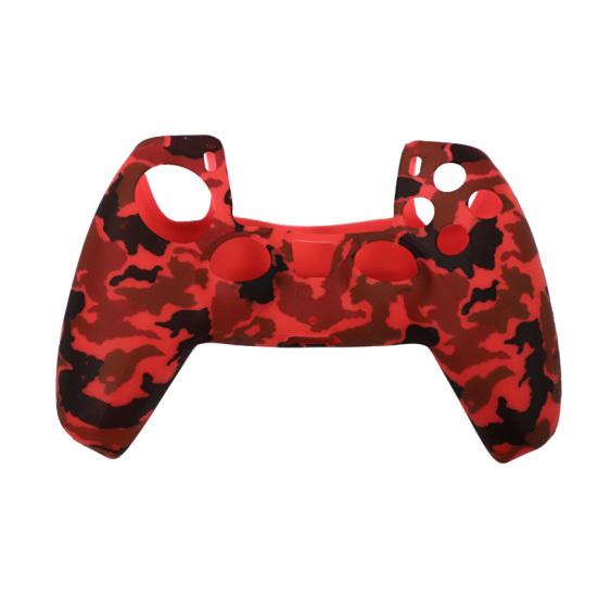 Gamepad Case Camouflage Protective Silicone Anti-scratch Joypad Cover for Sony PS5