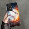 Baseball Sport Soft Phone Case for Samsung A17 A16 A15 A14 A13 A57 A56 A55 A54 A53 A37 A36 A35 A34 A33 A26 A25 A24 A23 A52