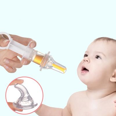 Baby Smart Medicine Dispenser Needle Feeder Squeeze Medicine Dropper Dispenser Transparent Pacifier Kids Feeding Utensils