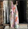 2025 Summer Retro Print Wide-Leg Women's Jumpsuit