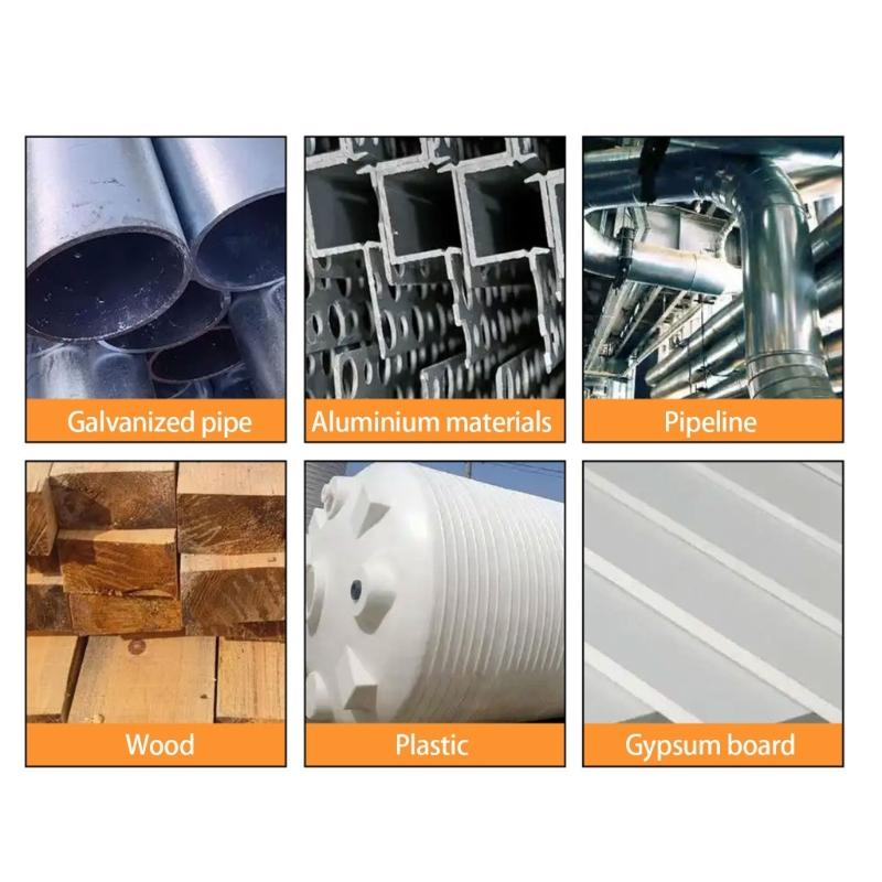 Square Drive Adapter with Drill Bit Hole Sawing Arbor Center Drill Extension Rod for Secure Hole Sawing Operations