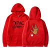 Gangsta Rap 2Pac Hoodies Singer Graphic Printing Sweatshirts for Fans Casual Long Sleeve Men/Women Clothing Sudaderas Hoody