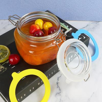 20Pcs Jar Sealing Rings Airtight Silicone Replacement Gasket Leakproof Airtight Seal Rings for Regular Mouth Canning Jar
