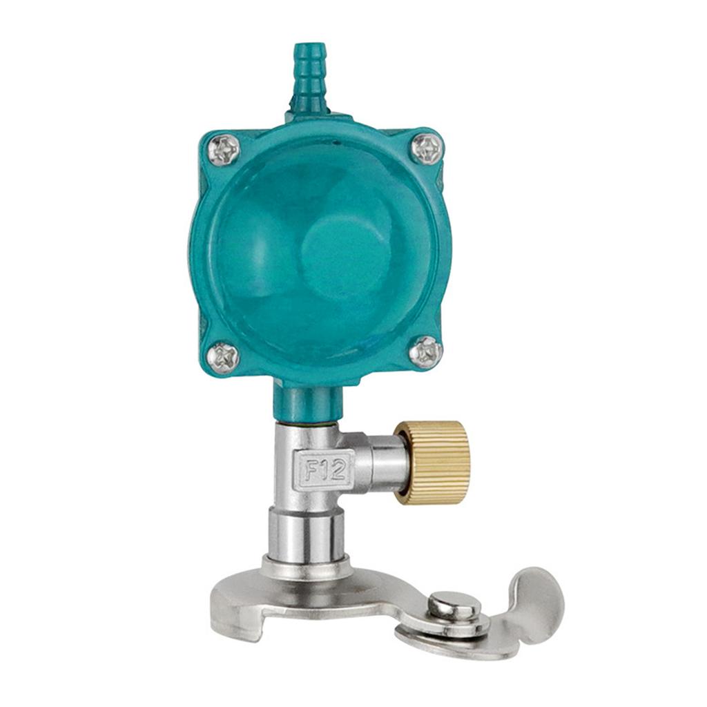 Butane Cylinder Quick Connect Adapter with Stable Pressure Valves Quick Connector Simple Installs for Outdoor Camping