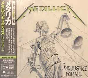 

CD METALLICA - And Justice For All (Remastered)(No UICR1144 BLACKENED 2018 Japan Obi Metal