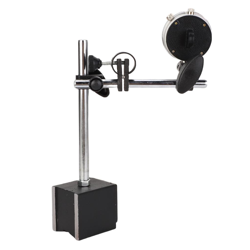 Dial Indicator with Magnetic Base 0 10mm 0.01mm Accuracy Adjustable Long Arm Magnetic Dial Test Indicator