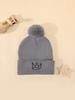 Autumn And Winter Knitted Hat, Letter Nyc Pullover Hat, Men'S And Women'S Versatile Simple Wool Hat, Cold-Proof And Warm Knitted Hat